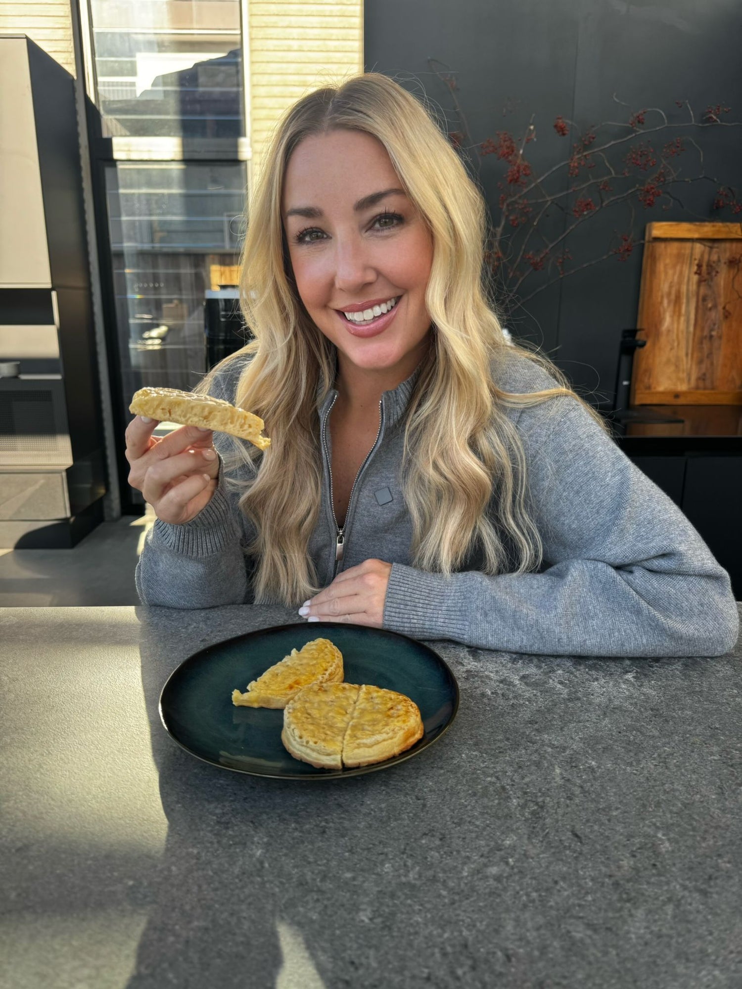 Custard Crumpets