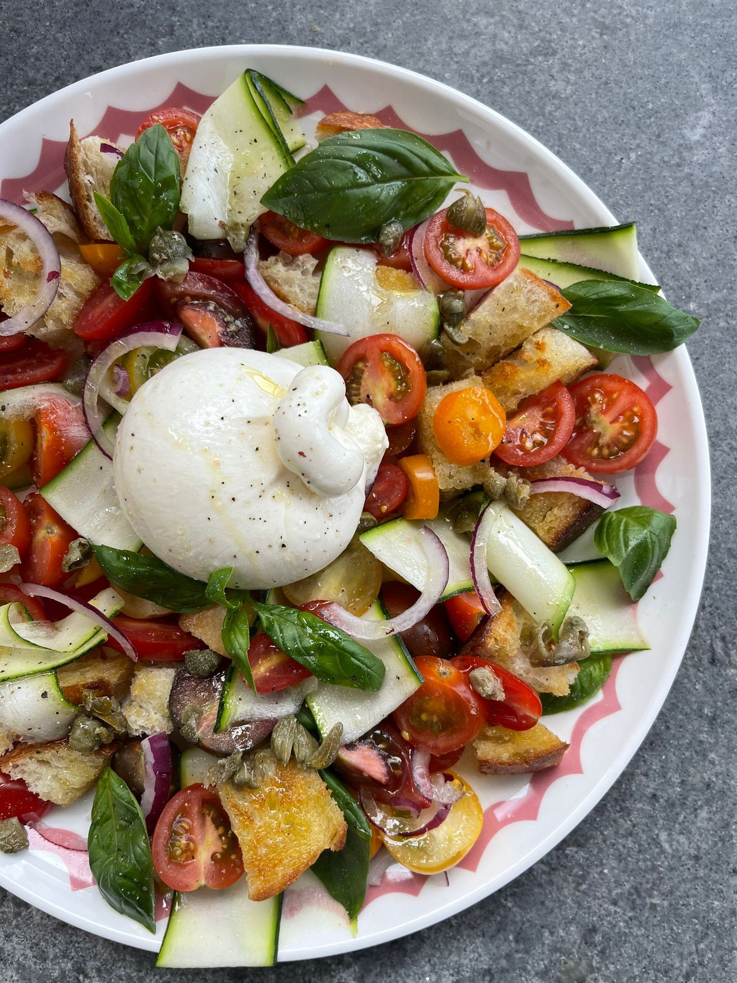 Tomato Burrata Salad