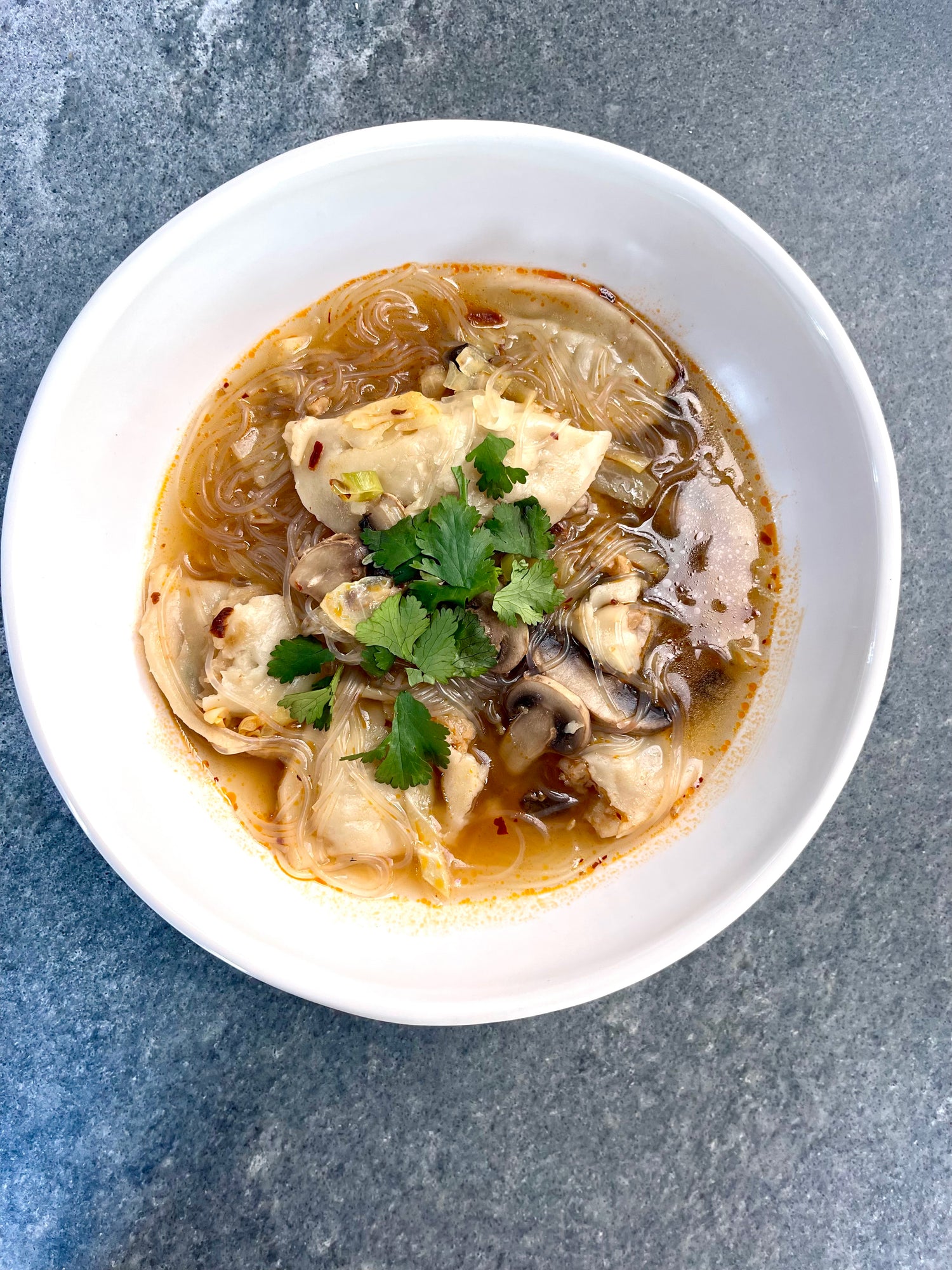 Dumpling Noodle Soup