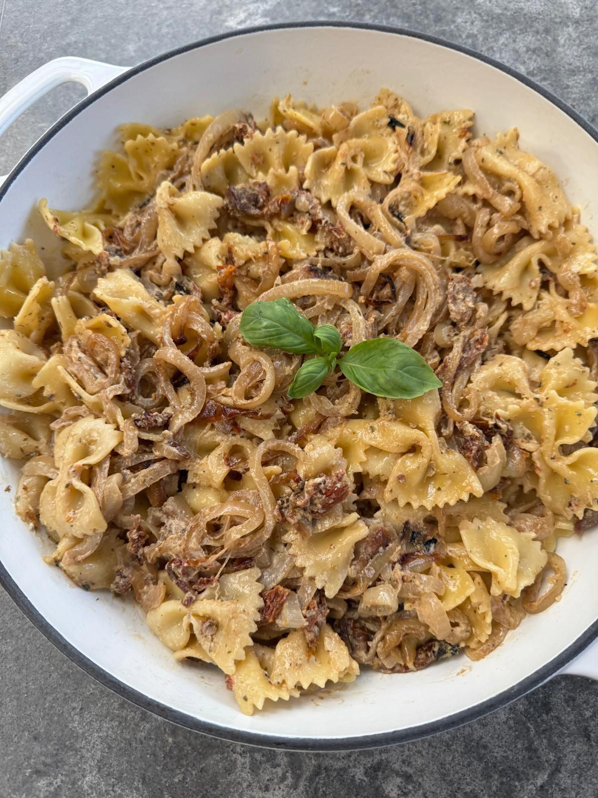 Caramelised Onion Pasta