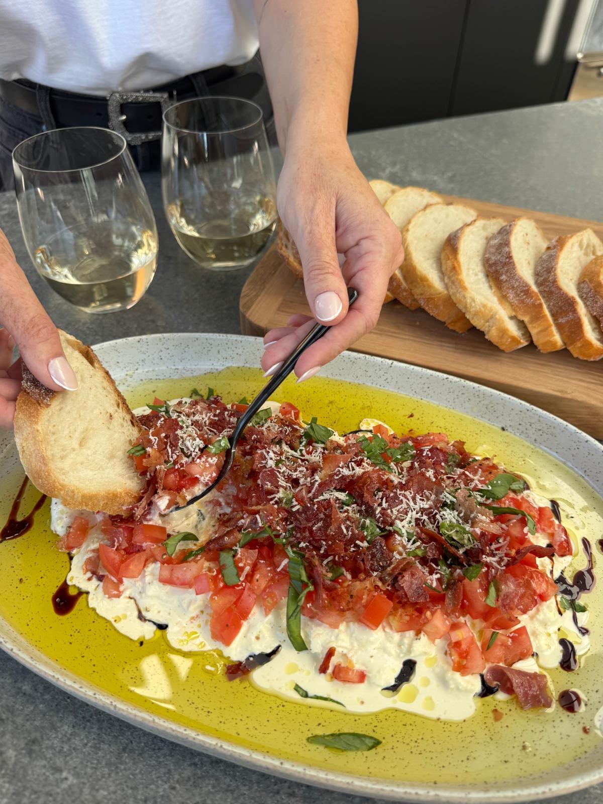 Burrata & Tomato Dip