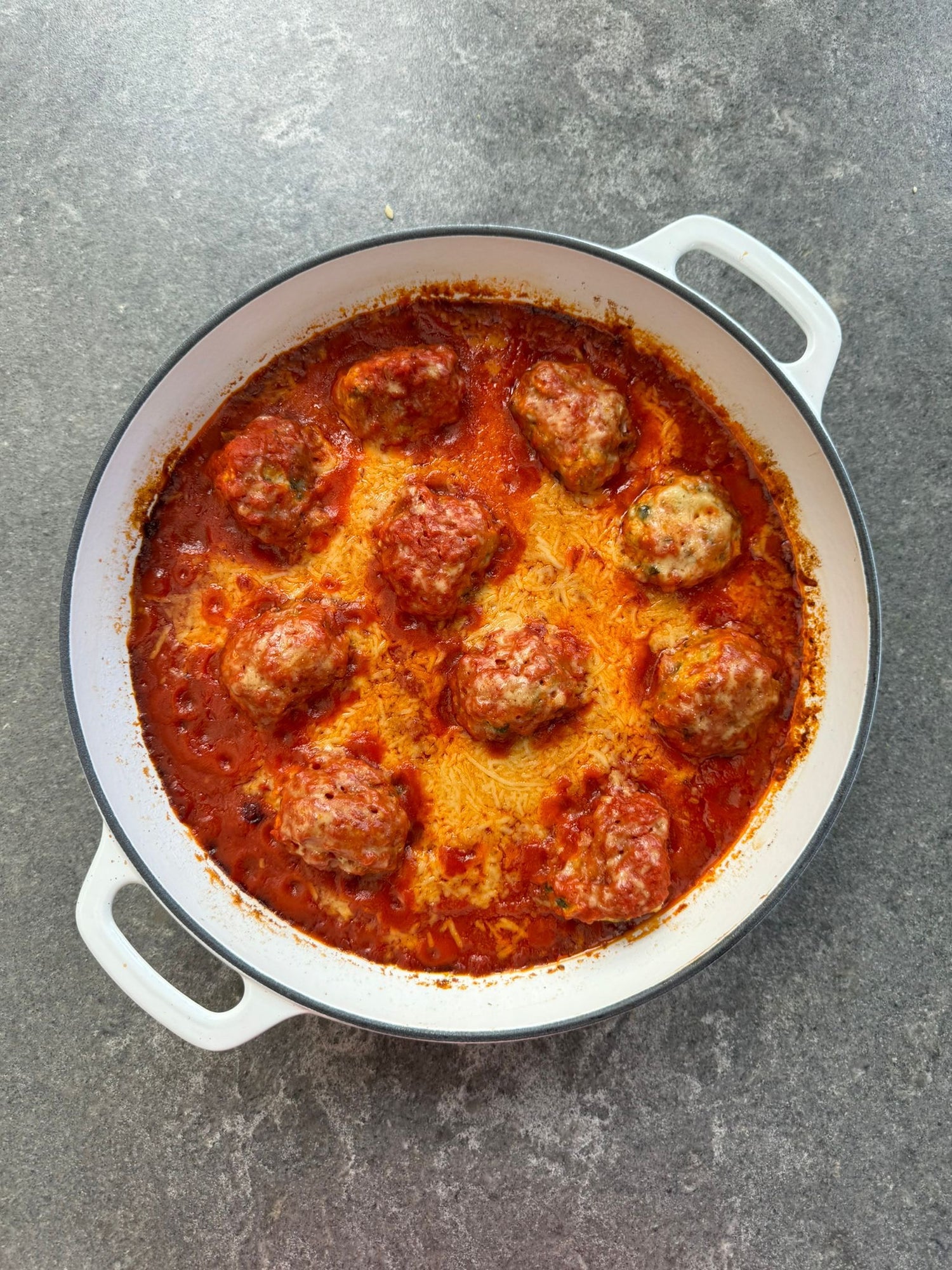 Baked Chicken Meatballs