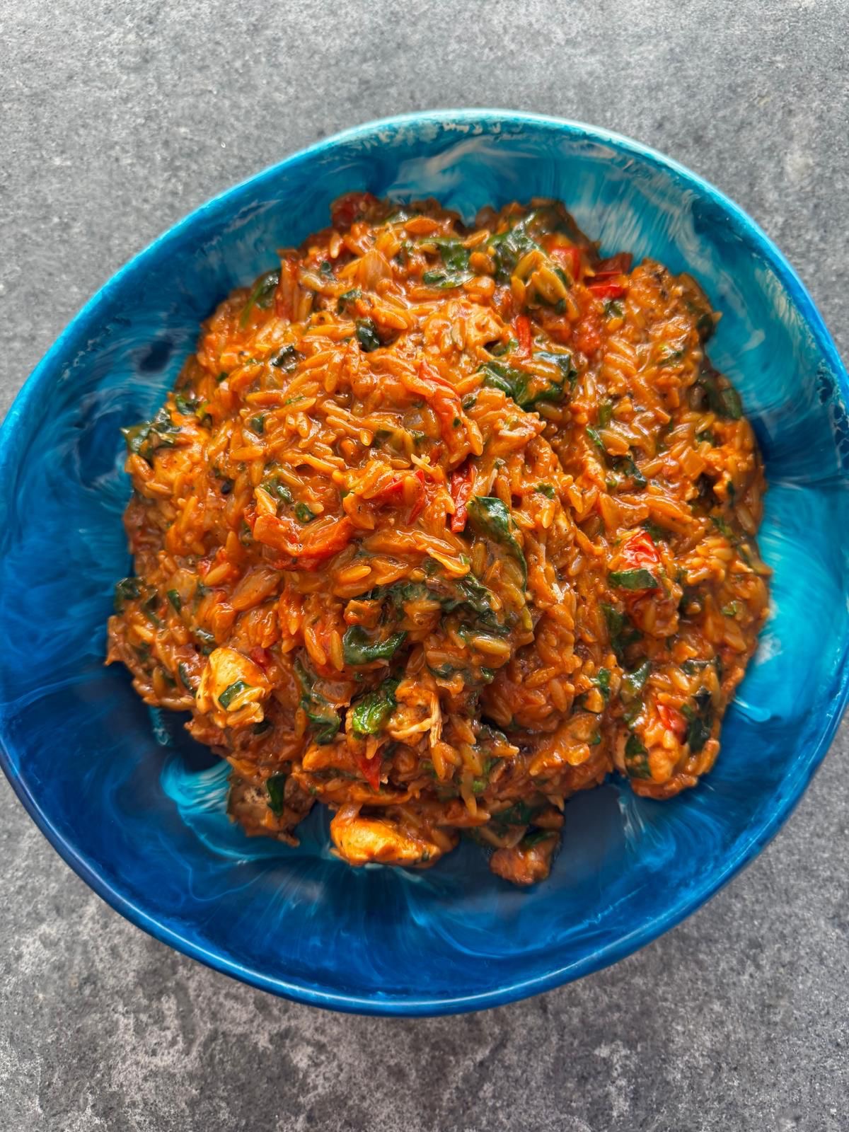 Creamy Chicken Orzo