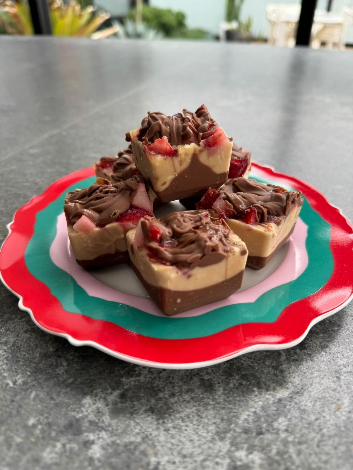 Yogurt Biscoff Bites