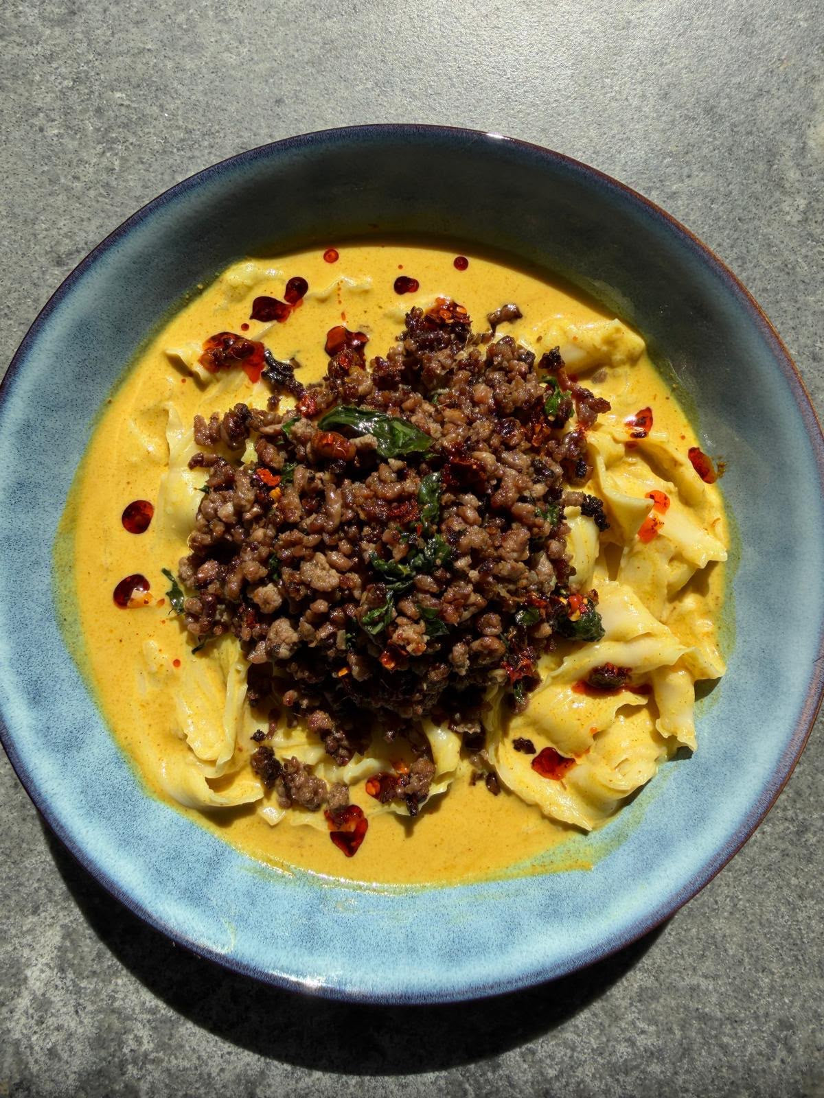 Creamy Coconut Curry Noodles
