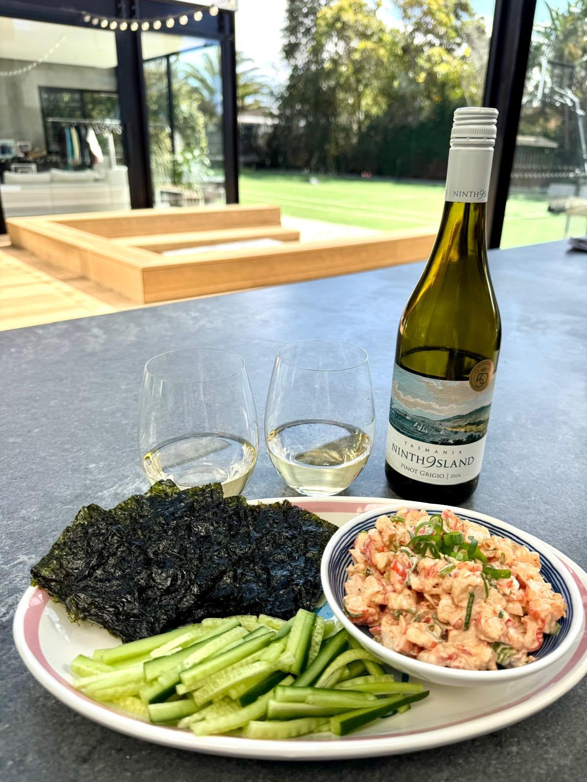 Deconstructed Prawn Sushi Bites