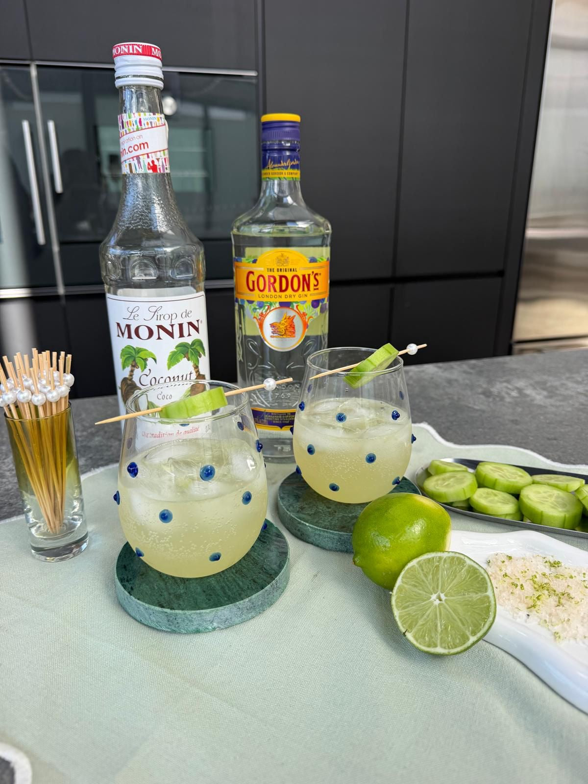 Cucumber Gin Fizz